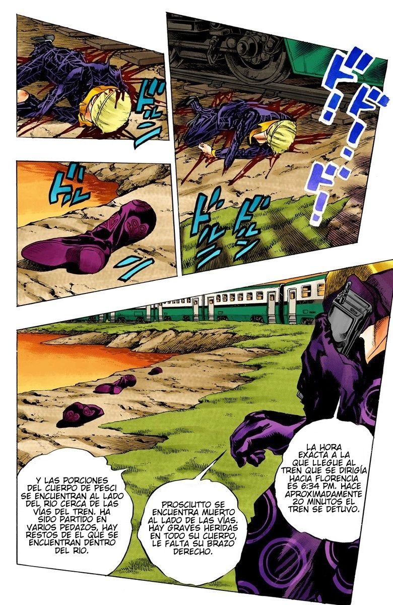 Read JoJo's Bizarre Adventure Parte 5 Vento Aureo ES Manga Online