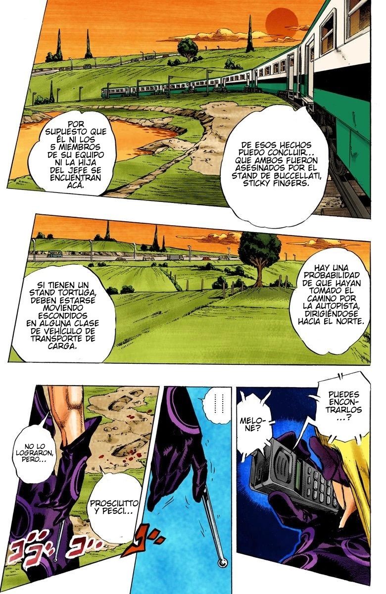 Read JoJo's Bizarre Adventure Parte 5 Vento Aureo ES Manga Online