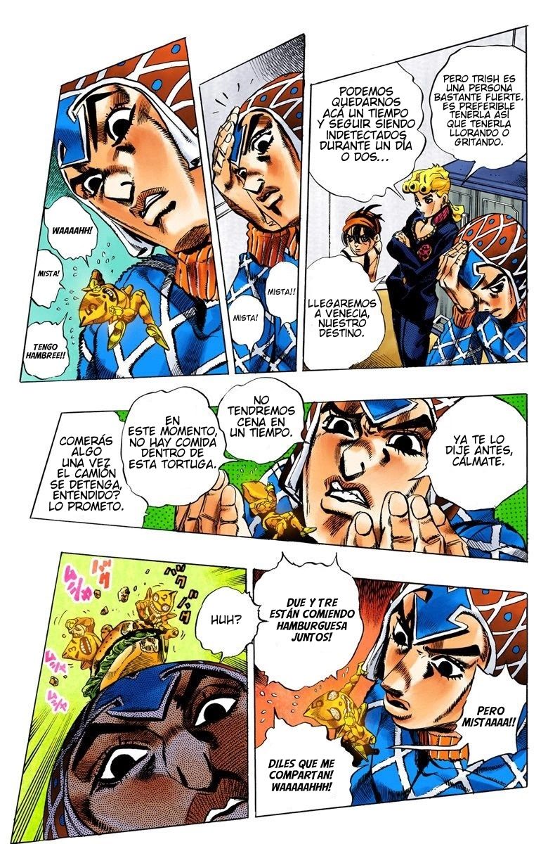 Read JoJo's Bizarre Adventure Parte 5 Vento Aureo ES Manga Online