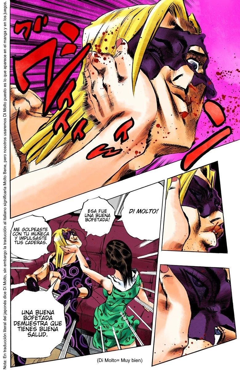 Read JoJo's Bizarre Adventure Parte 5 Vento Aureo ES Manga Online
