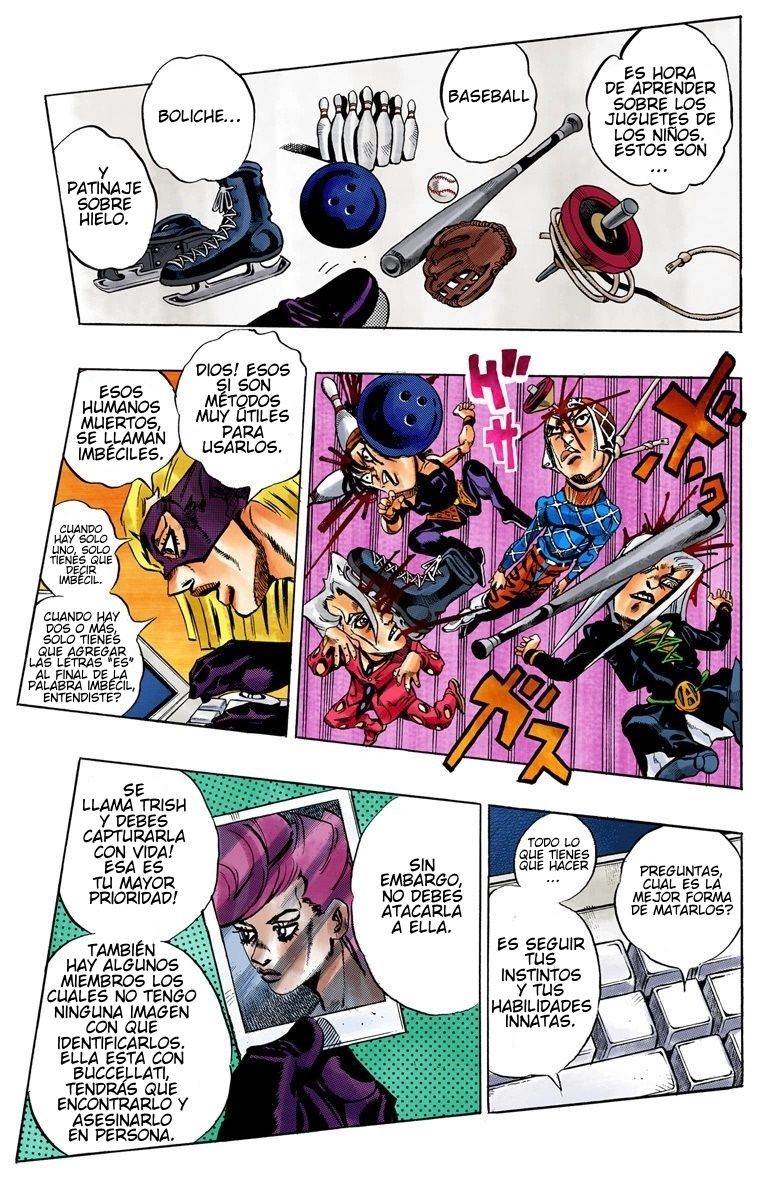 Read JoJo's Bizarre Adventure Parte 5 Vento Aureo ES Manga Online