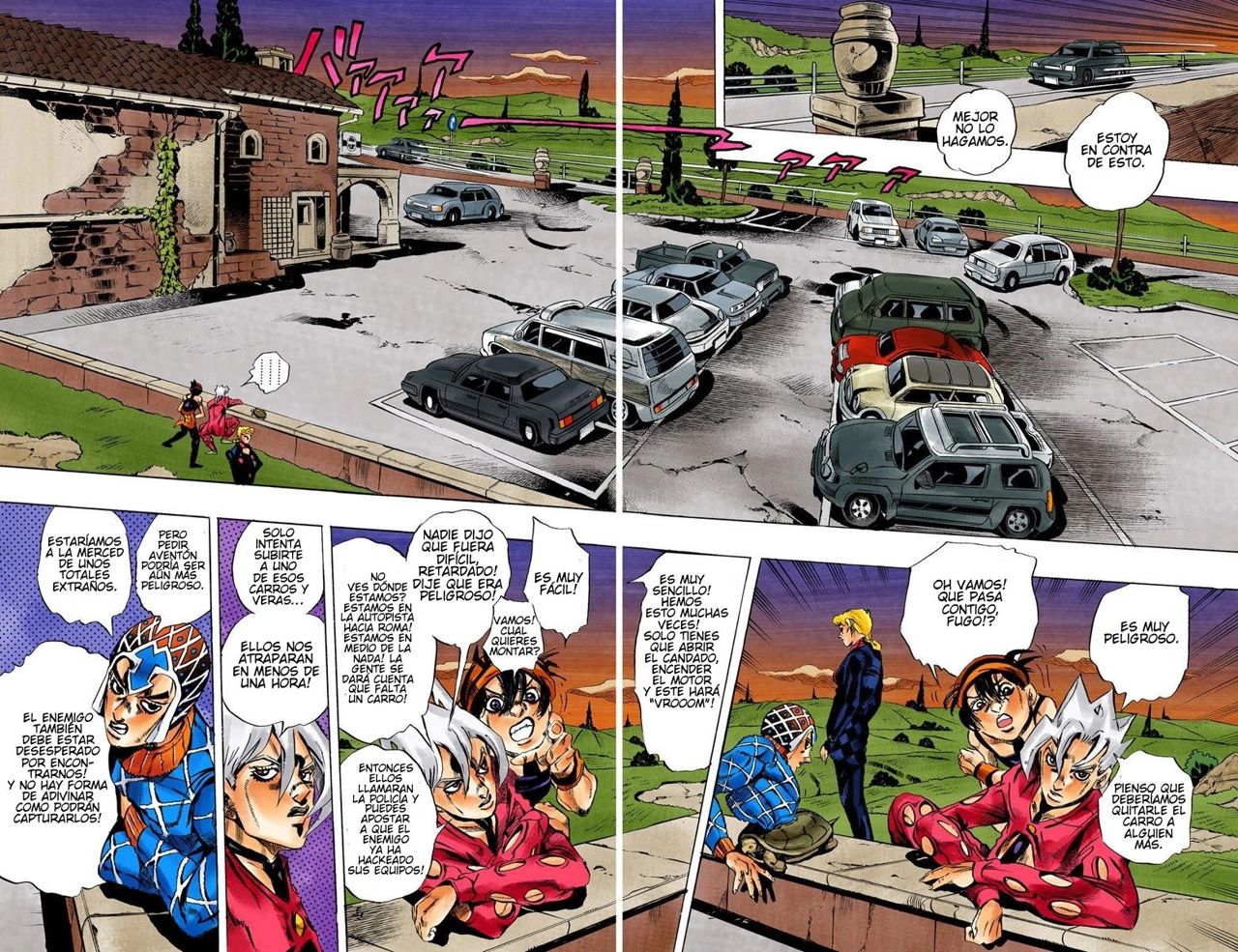 Read JoJo's Bizarre Adventure Parte 5 Vento Aureo ES Manga Online