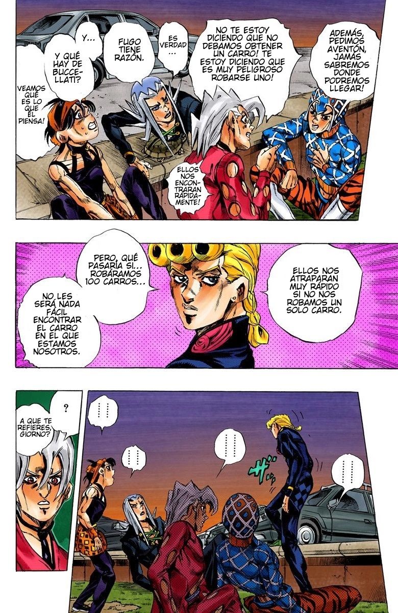 Read JoJo's Bizarre Adventure Parte 5 Vento Aureo ES Manga Online