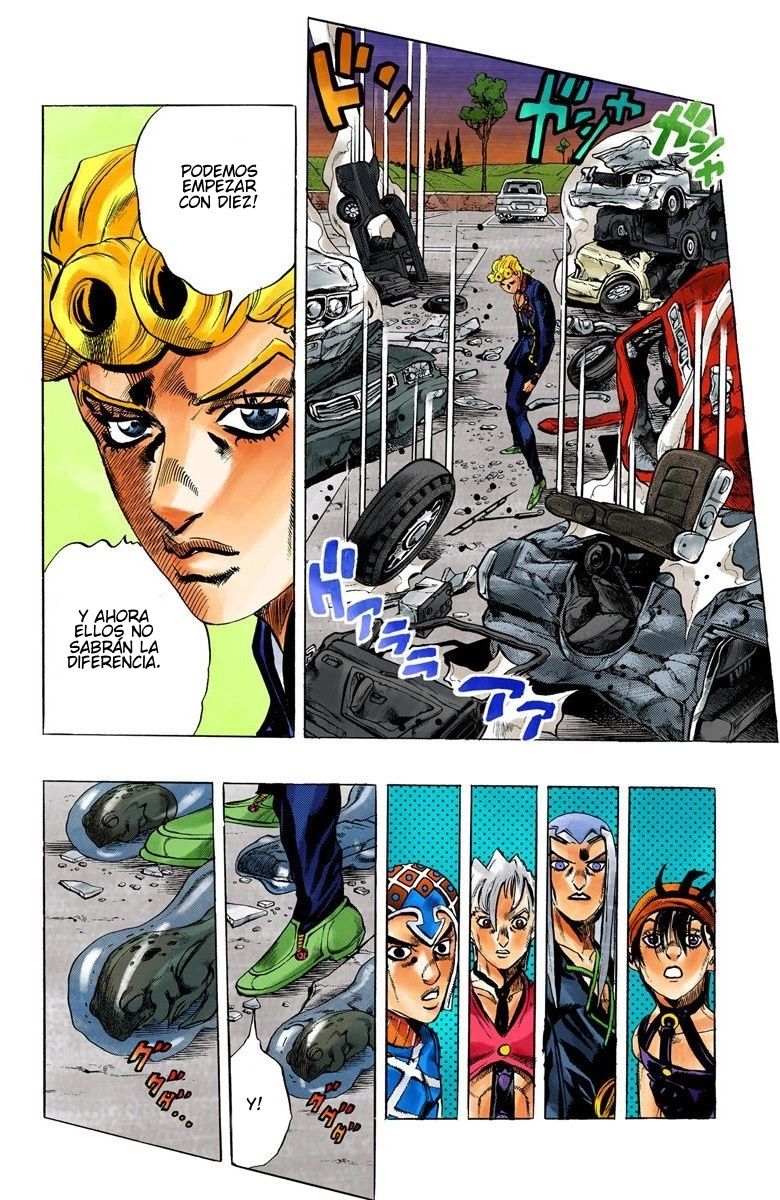 Read JoJo's Bizarre Adventure Parte 5 Vento Aureo ES Manga Online