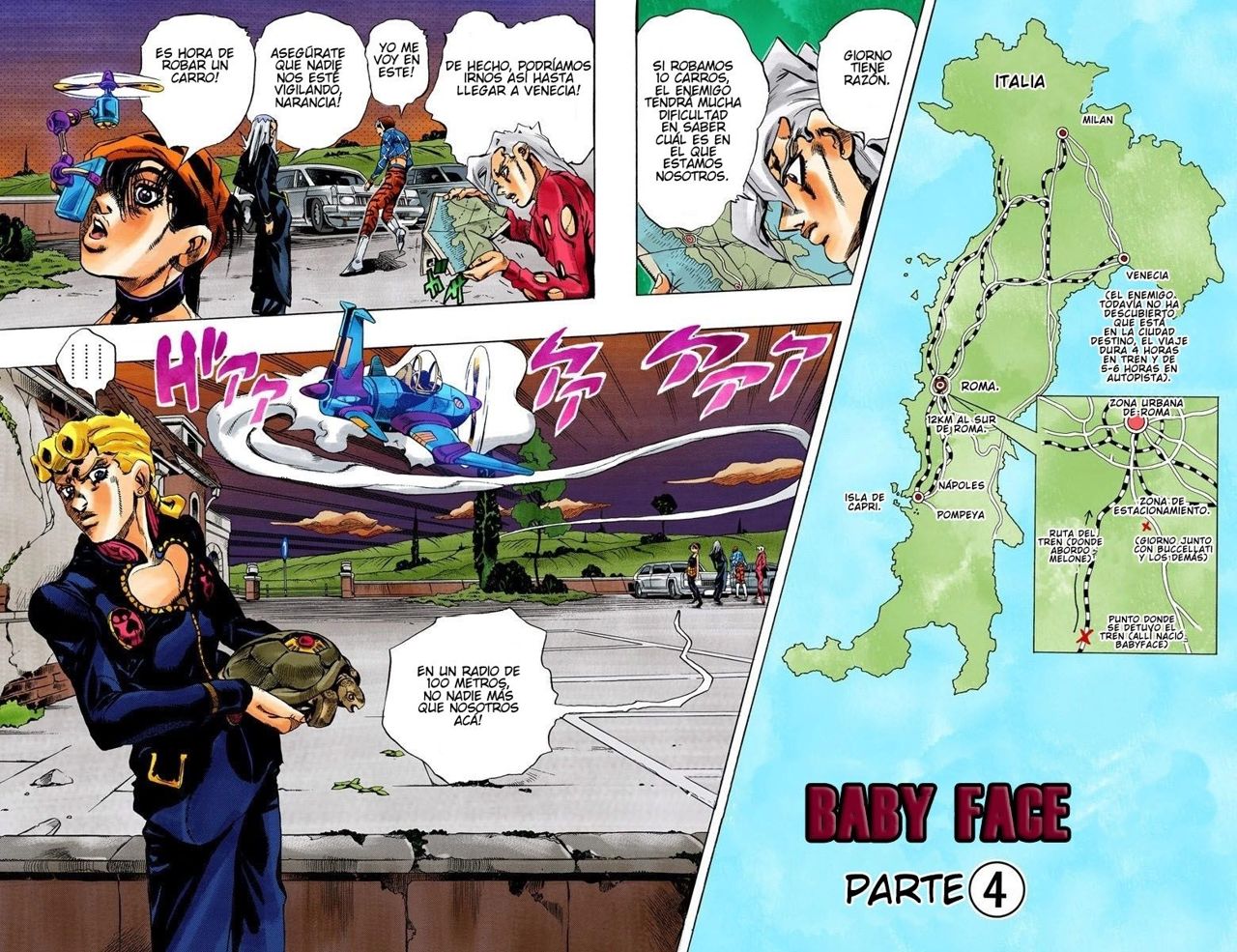 Read JoJo's Bizarre Adventure Parte 5 Vento Aureo ES Manga Online
