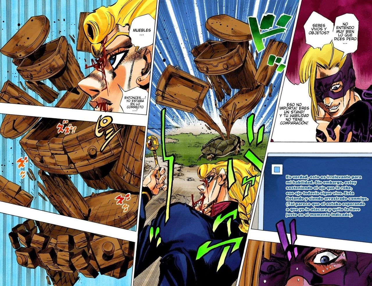 Read JoJo's Bizarre Adventure Parte 5 Vento Aureo ES Manga Online