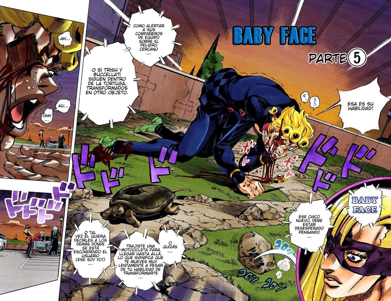 Read JoJo's Bizarre Adventure Parte 5 Vento Aureo ES Manga Online