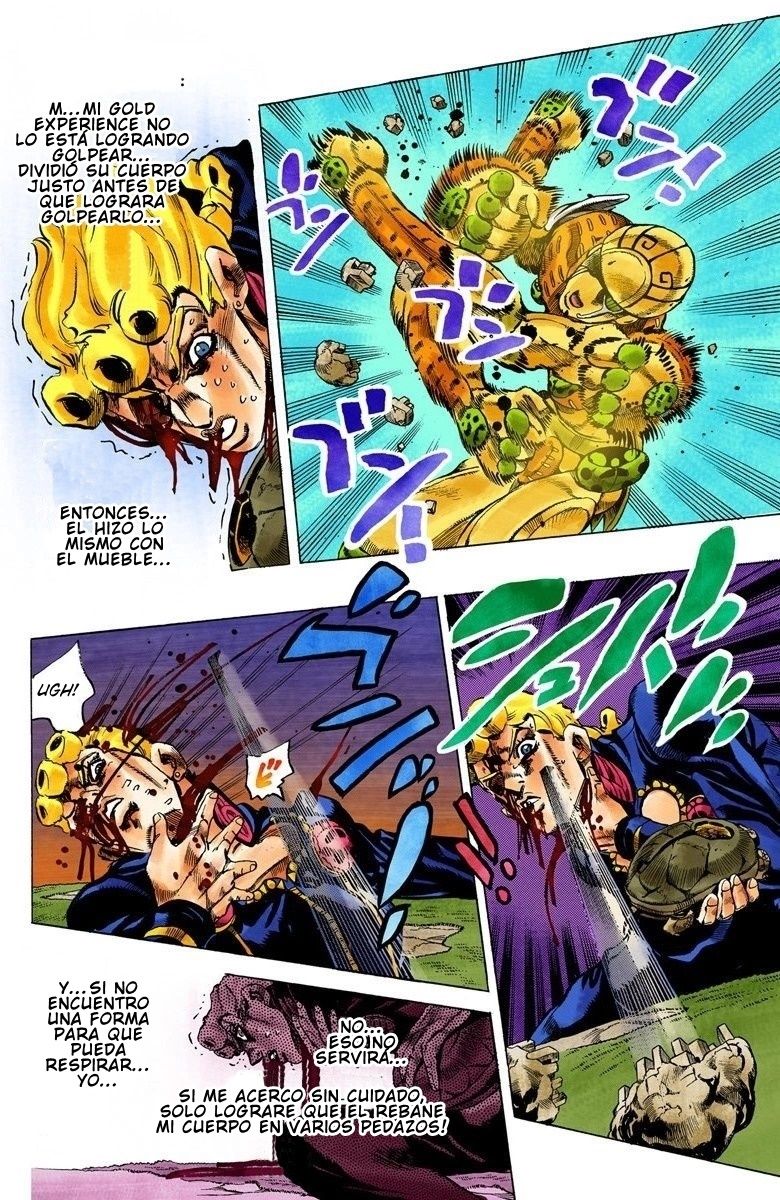 Read JoJo's Bizarre Adventure Parte 5 Vento Aureo ES Manga Online