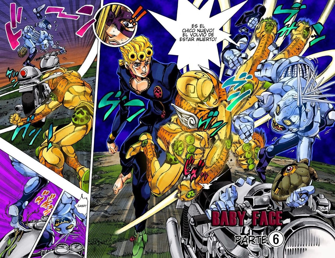 Read JoJo's Bizarre Adventure Parte 5 Vento Aureo ES Manga Online