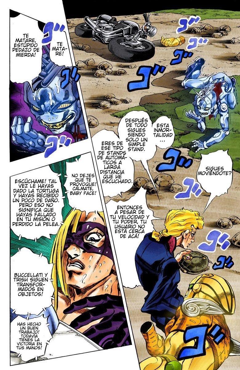 Read JoJo's Bizarre Adventure Parte 5 Vento Aureo ES Manga Online