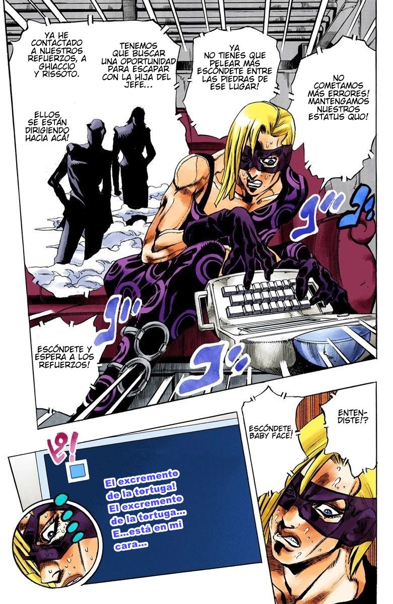 Read JoJo's Bizarre Adventure Parte 5 Vento Aureo ES Manga Online
