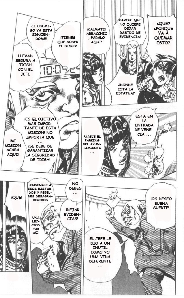 Read JoJo's Bizarre Adventure Parte 5 Vento Aureo ES Manga Online