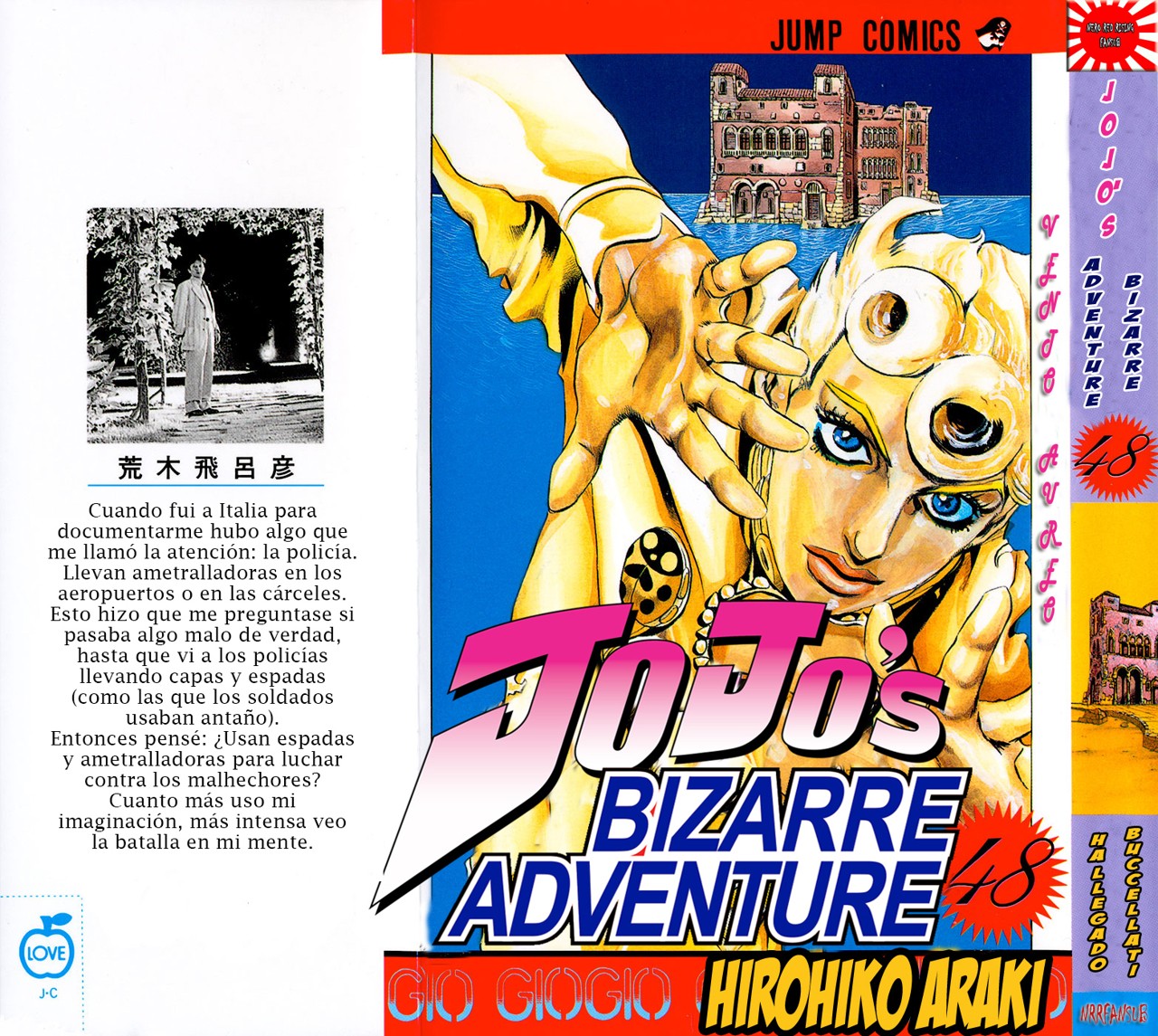 Read JoJo's Bizarre Adventure Parte 5 Vento Aureo ES Manga Online