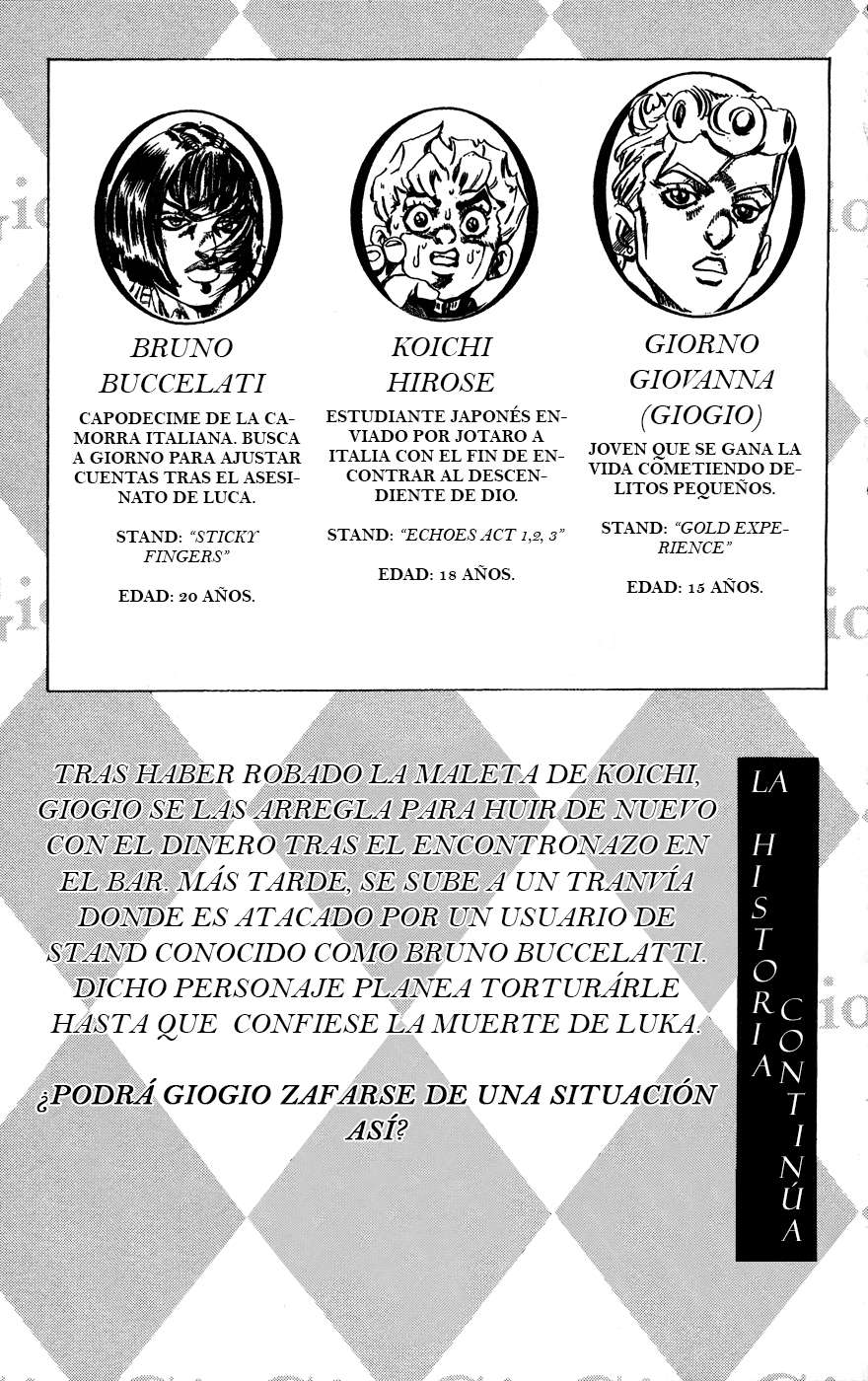 Read JoJo's Bizarre Adventure Parte 5 Vento Aureo ES Manga Online