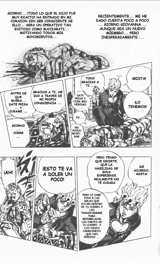 Read JoJo's Bizarre Adventure Parte 5 Vento Aureo ES Manga Online