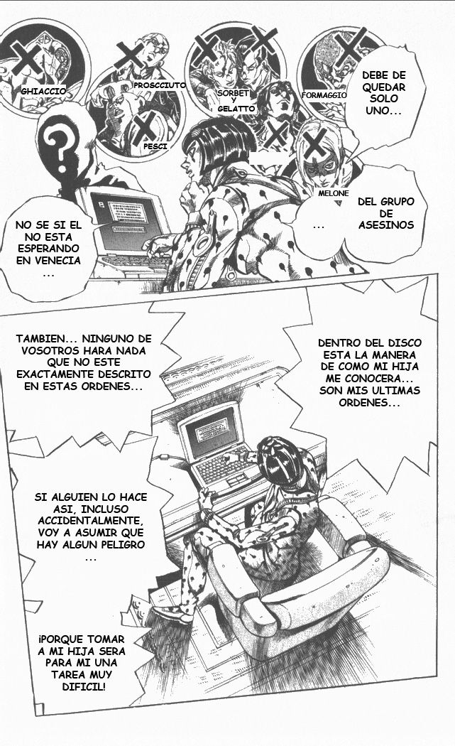 Read JoJo's Bizarre Adventure Parte 5 Vento Aureo ES Manga Online