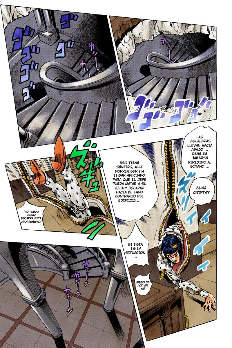 Read JoJo's Bizarre Adventure Parte 5 Vento Aureo ES Manga Online
