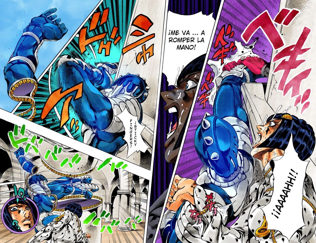 Read JoJo's Bizarre Adventure Parte 5 Vento Aureo ES Manga Online