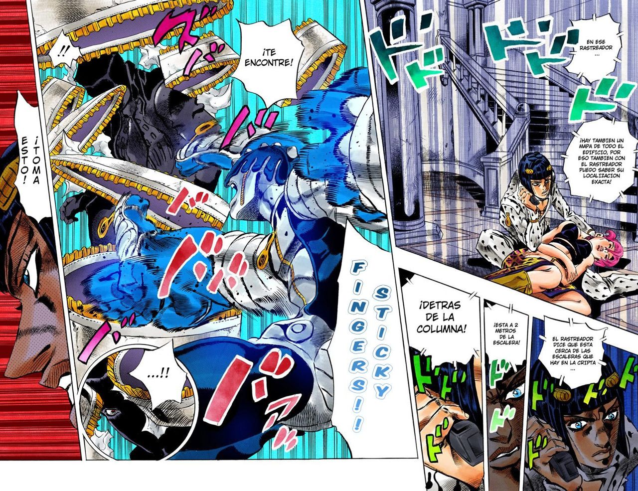 Read JoJo's Bizarre Adventure Parte 5 Vento Aureo ES Manga Online