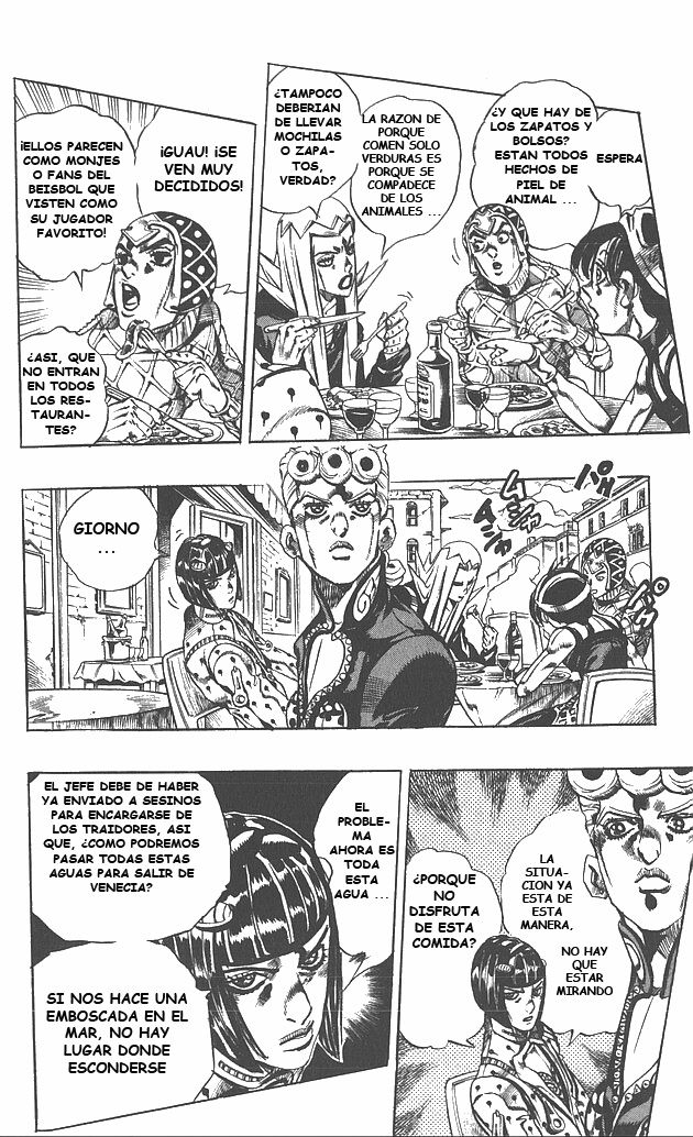 Read JoJo's Bizarre Adventure Parte 5 Vento Aureo ES Manga Online