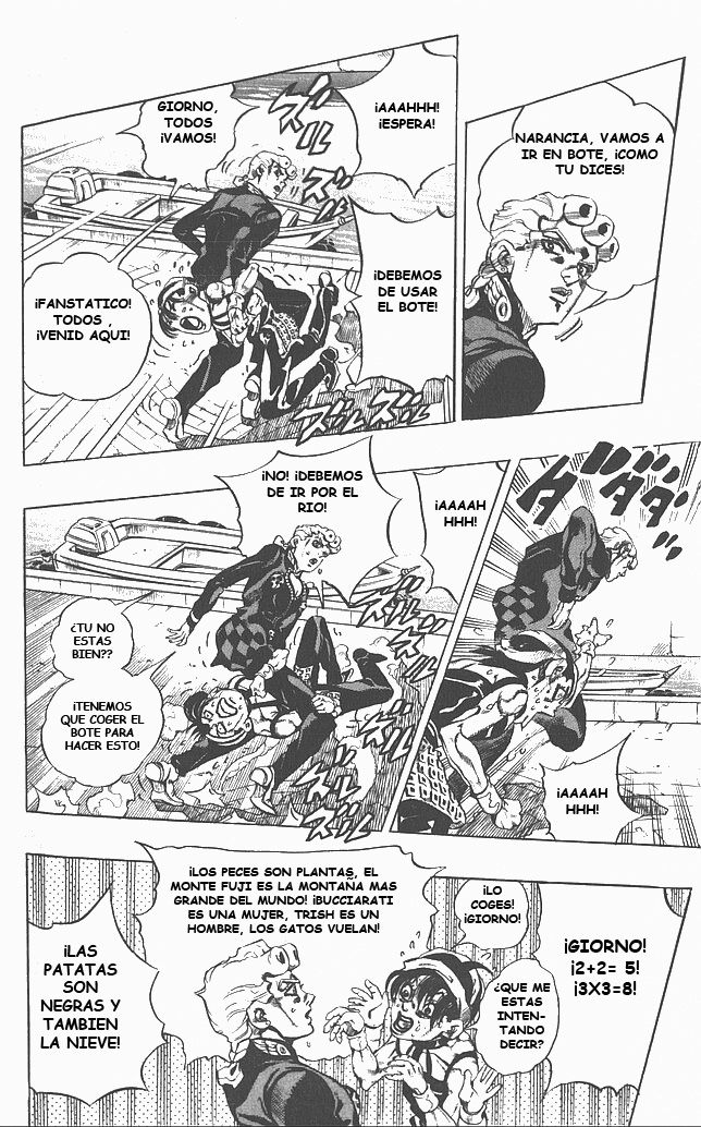 Read JoJo's Bizarre Adventure Parte 5 Vento Aureo ES Manga Online