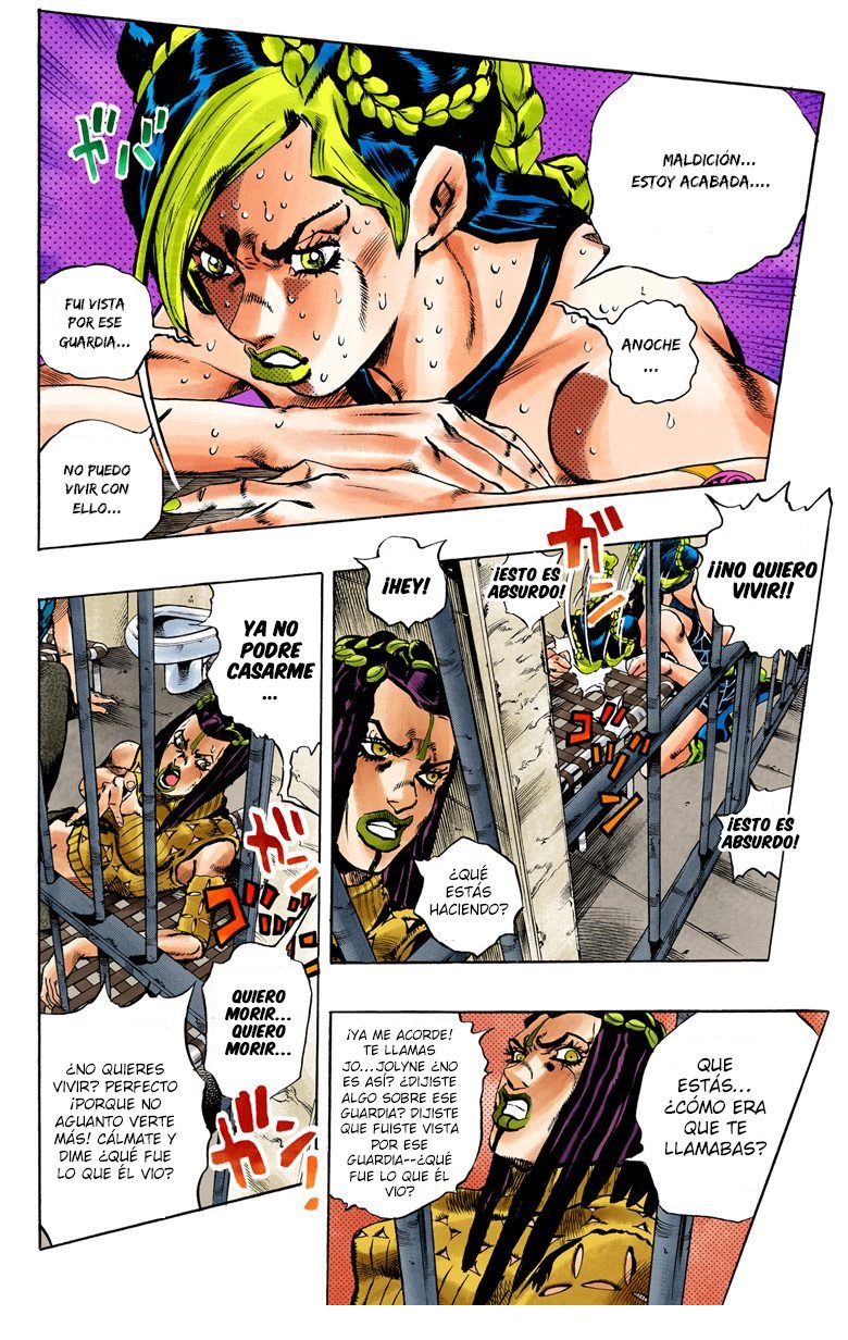 Read JoJo's Bizarre Adventure Parte 6 Stone Ocean ES Manga Online