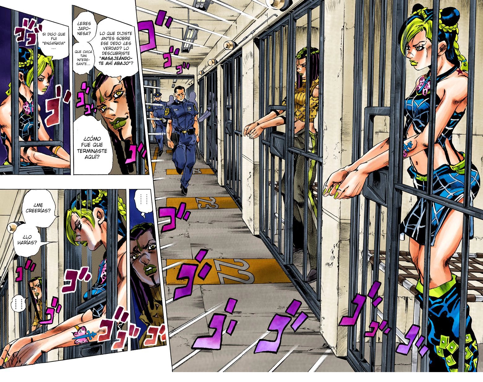 Read JoJo's Bizarre Adventure Parte 6 Stone Ocean ES Manga Online