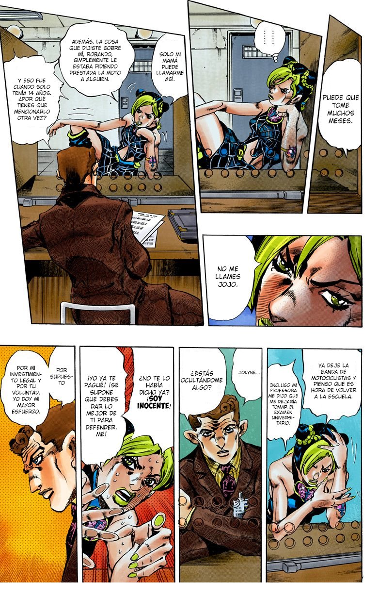Read JoJo's Bizarre Adventure Parte 6 Stone Ocean ES Manga Online