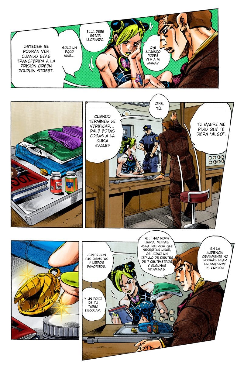 Read JoJo's Bizarre Adventure Parte 6 Stone Ocean ES Manga Online
