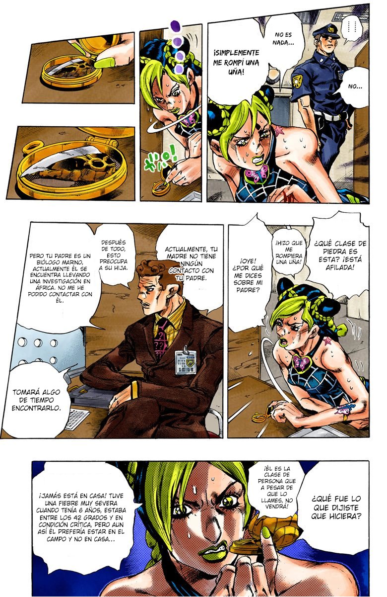 Read JoJo's Bizarre Adventure Parte 6 Stone Ocean ES Manga Online