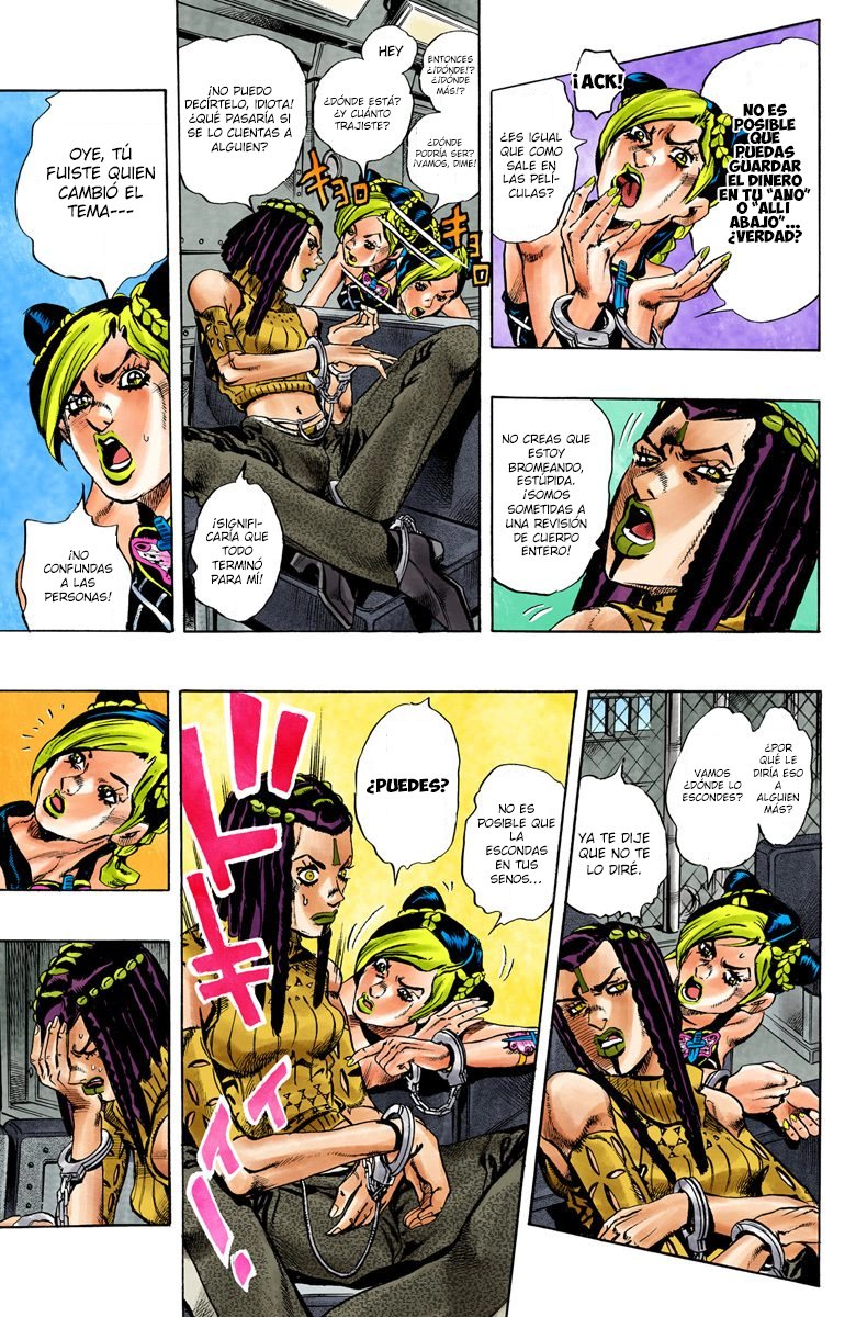 Read JoJo's Bizarre Adventure Parte 6 Stone Ocean ES Manga Online