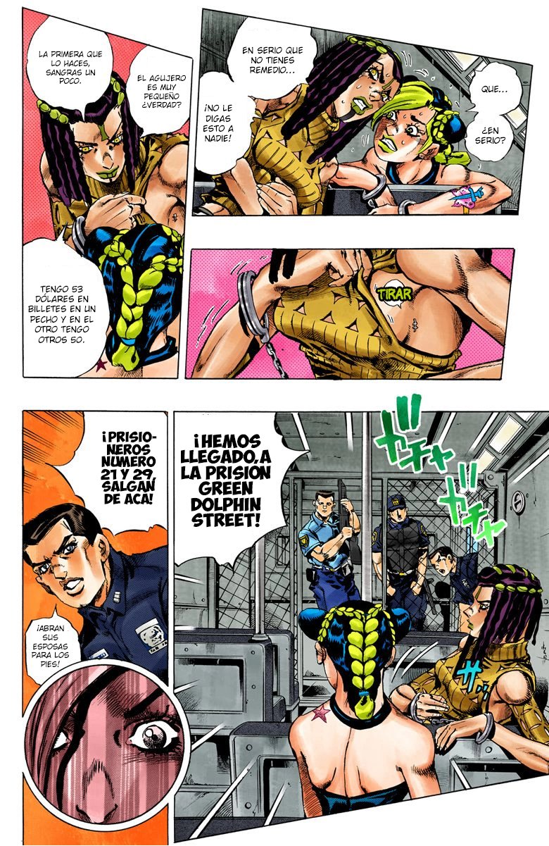 Read JoJo's Bizarre Adventure Parte 6 Stone Ocean ES Manga Online