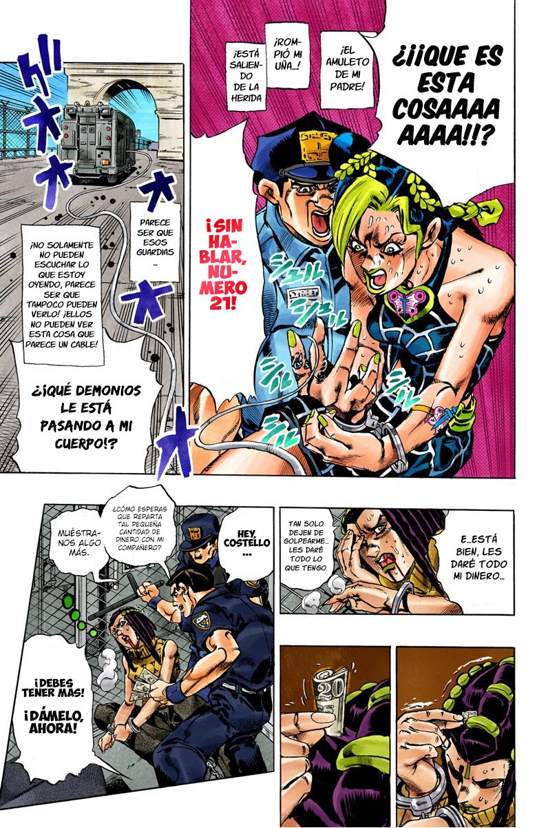 Read JoJo's Bizarre Adventure Parte 6 Stone Ocean ES Manga Online