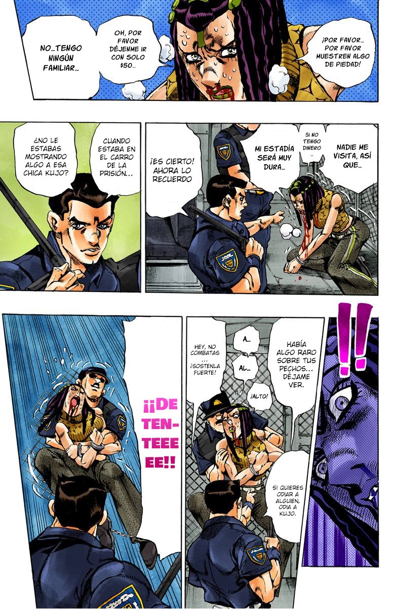 Read JoJo's Bizarre Adventure Parte 6 Stone Ocean ES Manga Online