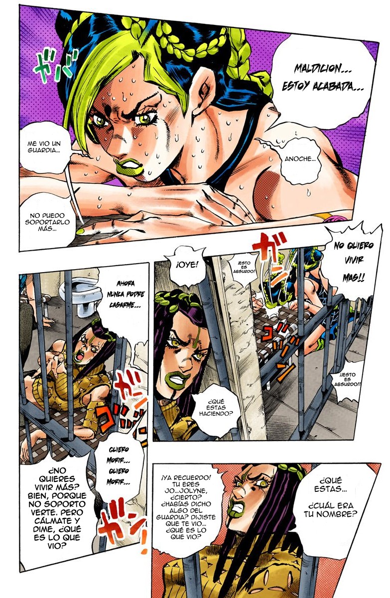 Read JoJo's Bizarre Adventure Parte 6 Stone Ocean ES Manga Online
