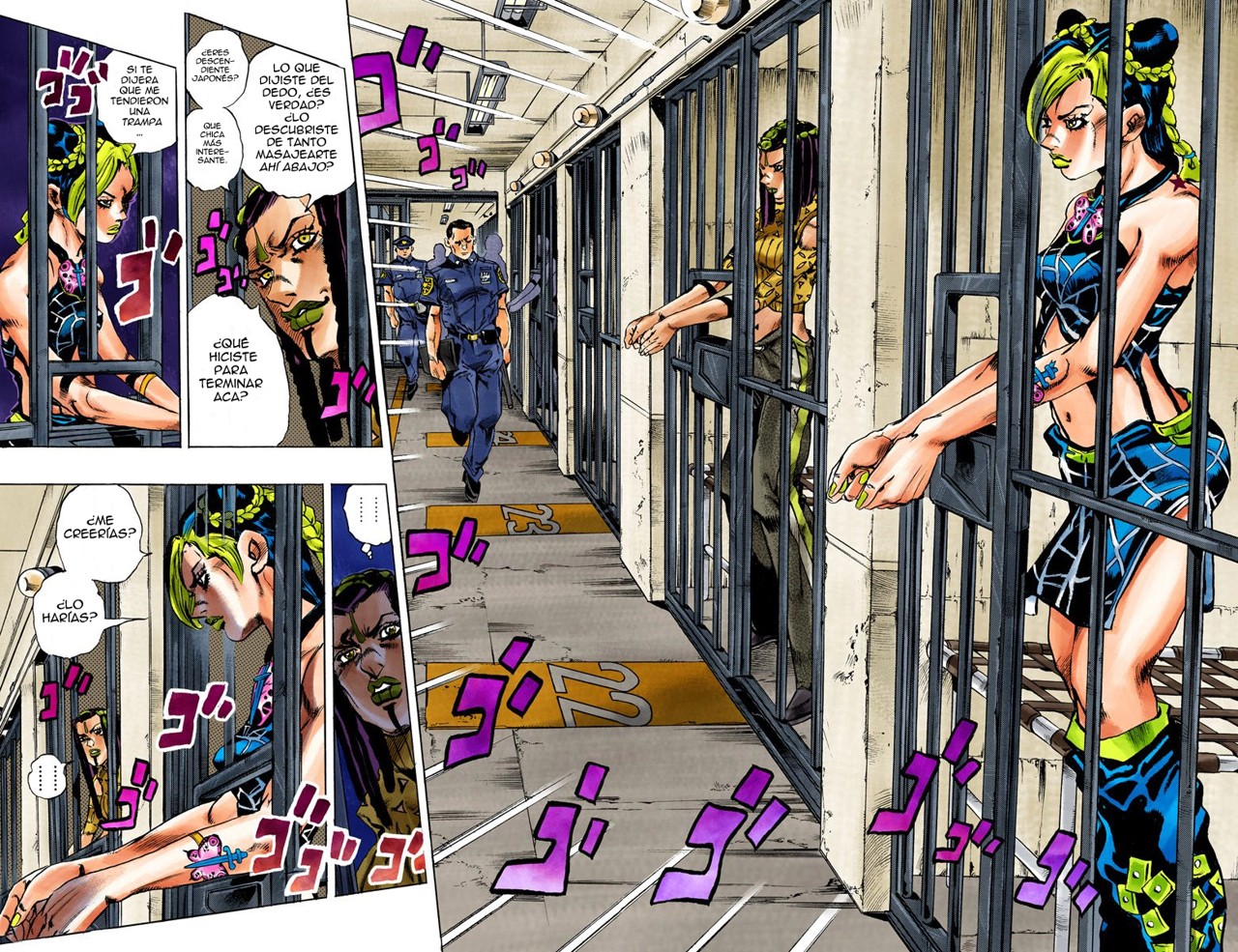 Read JoJo's Bizarre Adventure Parte 6 Stone Ocean ES Manga Online