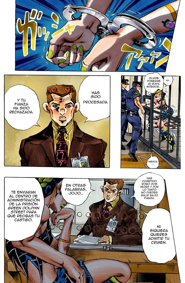 Read JoJo's Bizarre Adventure Parte 6 Stone Ocean ES Manga Online
