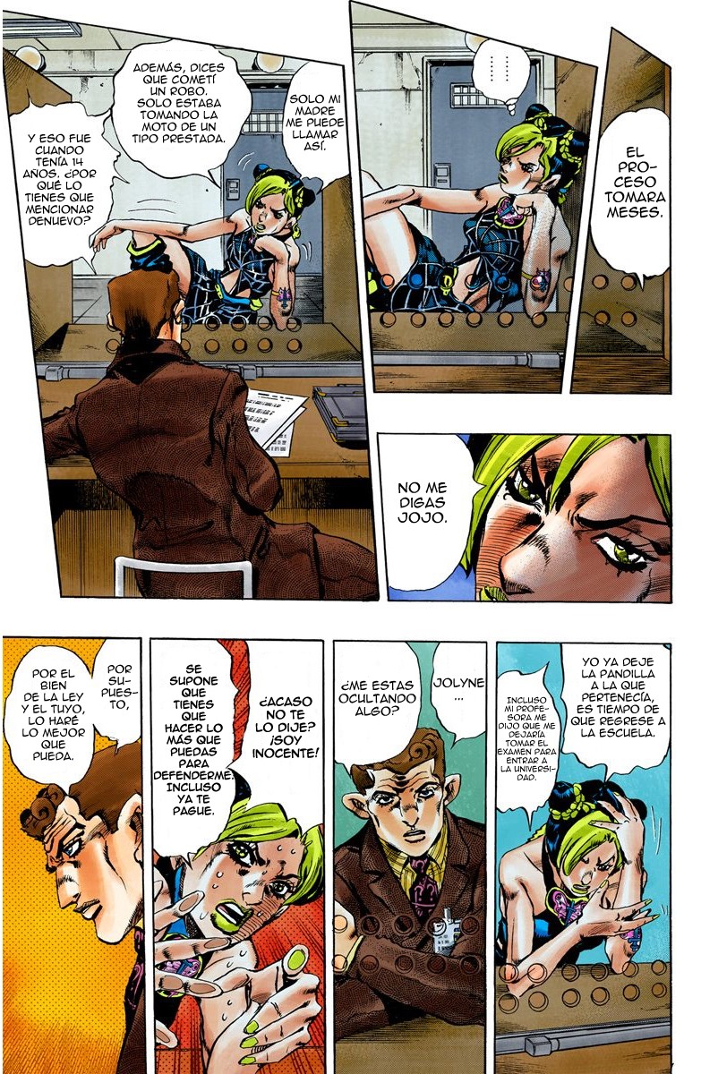 Read JoJo's Bizarre Adventure Parte 6 Stone Ocean ES Manga Online