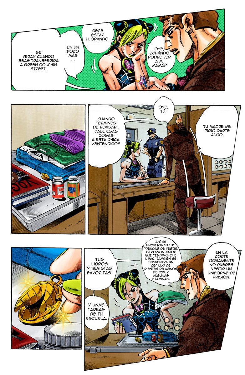 Read JoJo's Bizarre Adventure Parte 6 Stone Ocean ES Manga Online