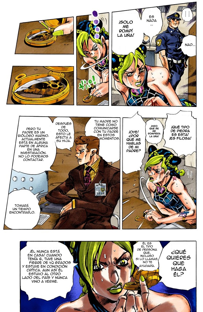 Read JoJo's Bizarre Adventure Parte 6 Stone Ocean ES Manga Online