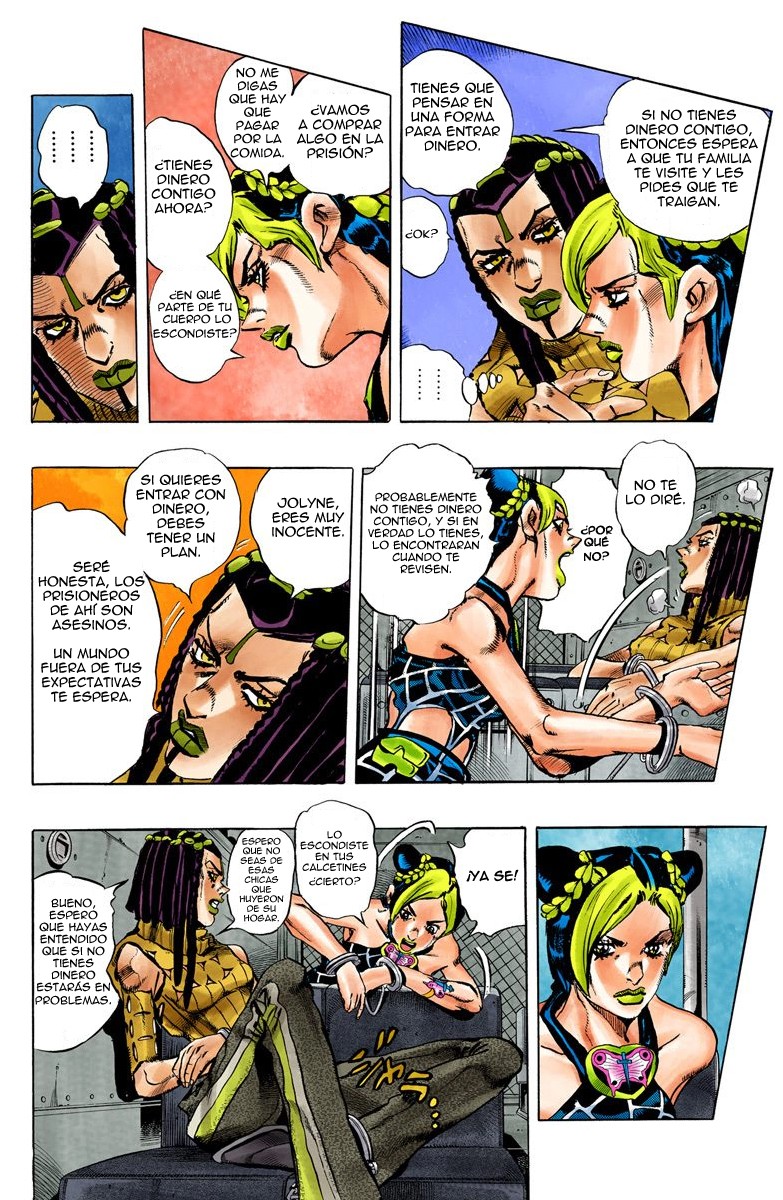 Read JoJo's Bizarre Adventure Parte 6 Stone Ocean ES Manga Online