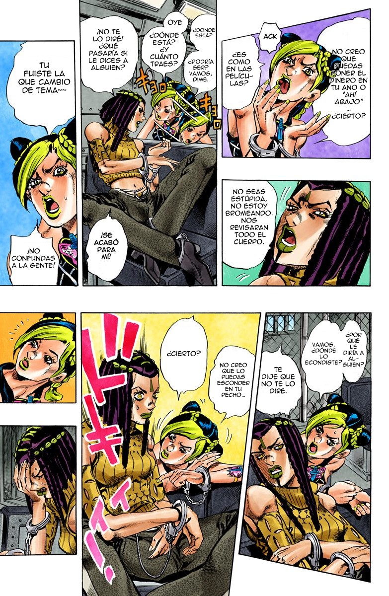 Read JoJo's Bizarre Adventure Parte 6 Stone Ocean ES Manga Online