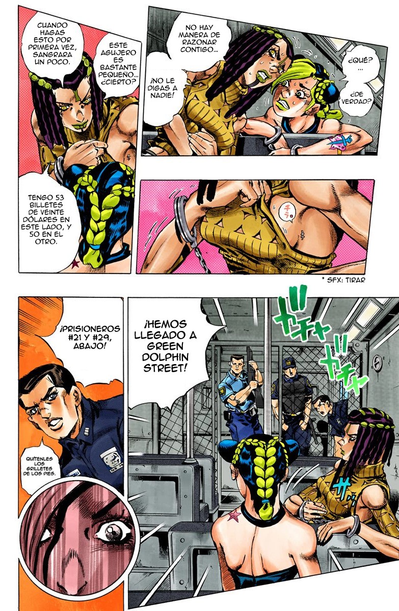 Read JoJo's Bizarre Adventure Parte 6 Stone Ocean ES Manga Online