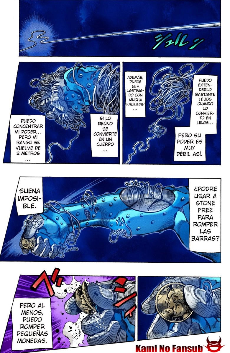 Read JoJo's Bizarre Adventure Parte 6 Stone Ocean ES Manga Online