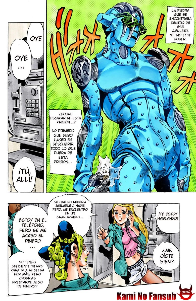 Read JoJo's Bizarre Adventure Parte 6 Stone Ocean ES Manga Online