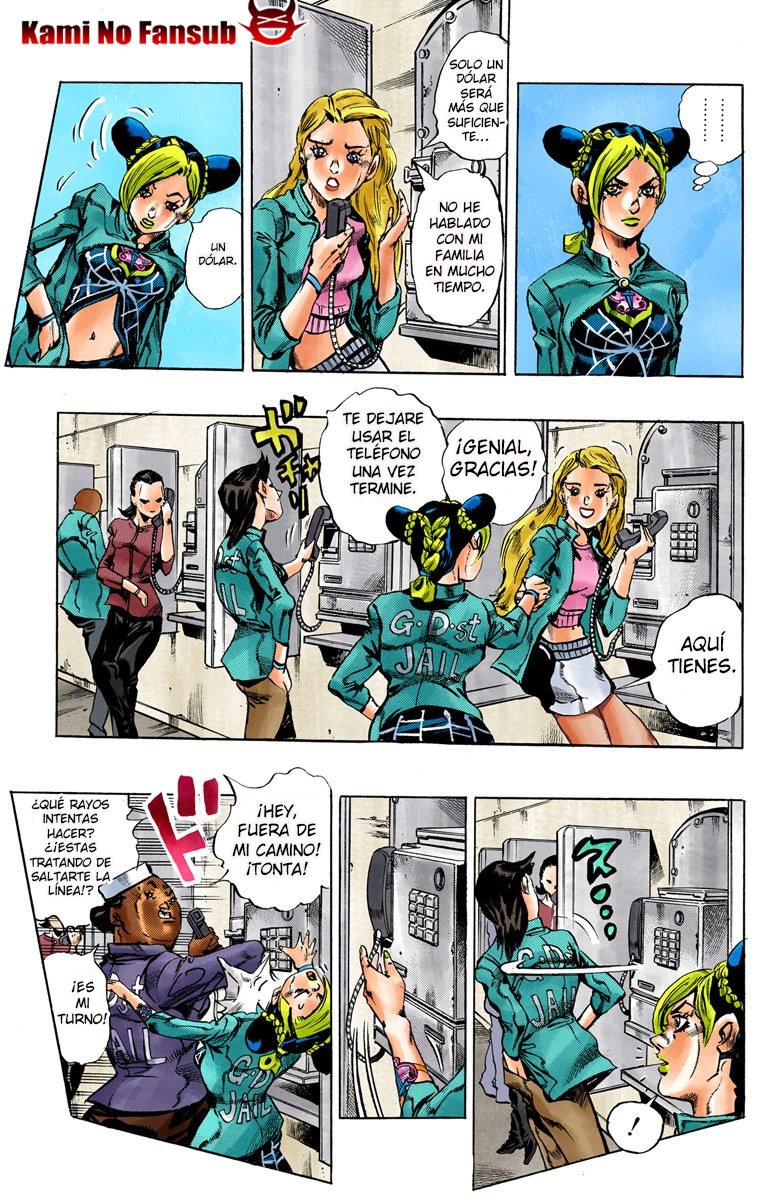 Read JoJo's Bizarre Adventure Parte 6 Stone Ocean ES Manga Online