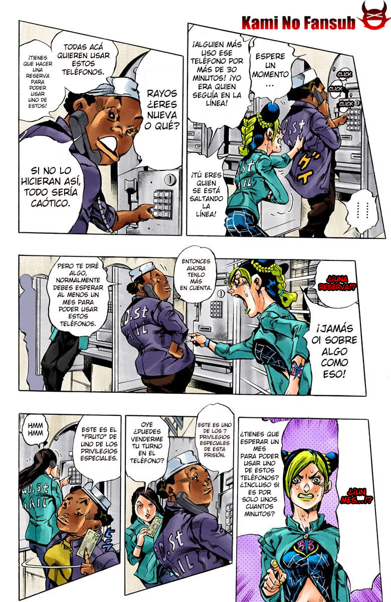 Read JoJo's Bizarre Adventure Parte 6 Stone Ocean ES Manga Online