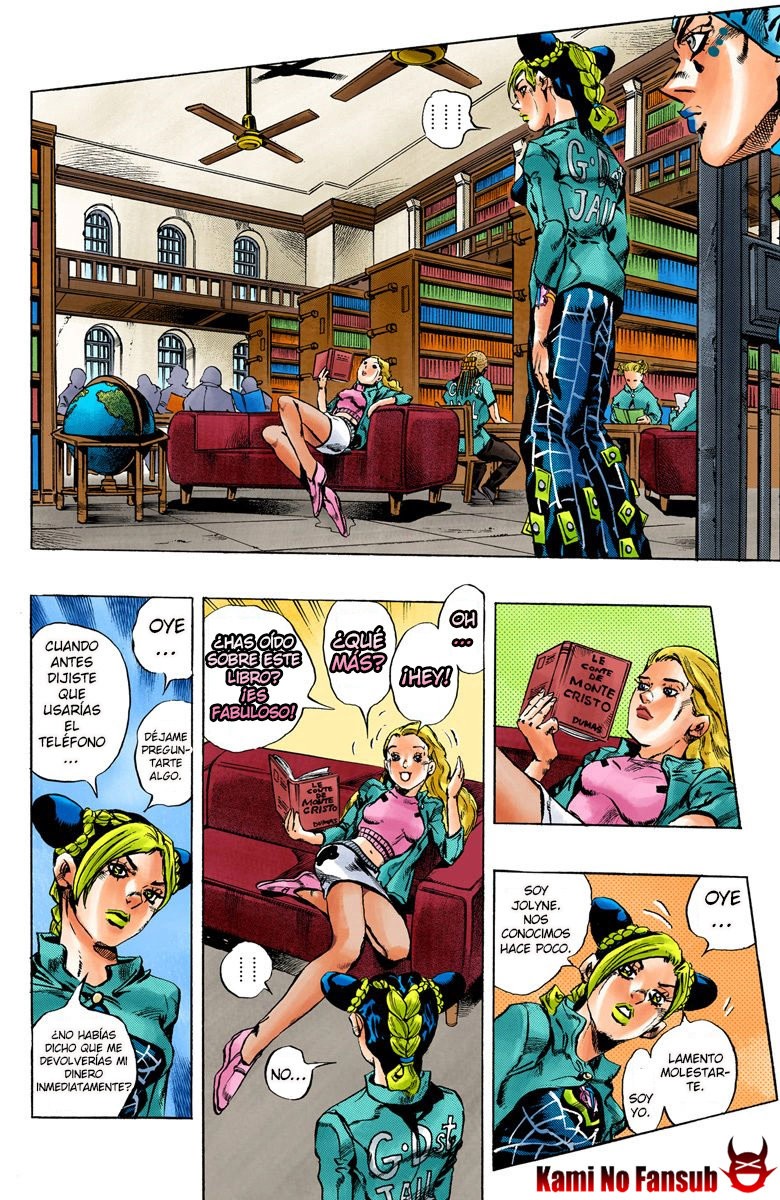 Read JoJo's Bizarre Adventure Parte 6 Stone Ocean ES Manga Online