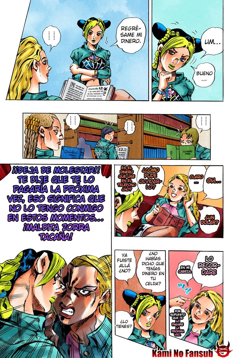 Read JoJo's Bizarre Adventure Parte 6 Stone Ocean ES Manga Online