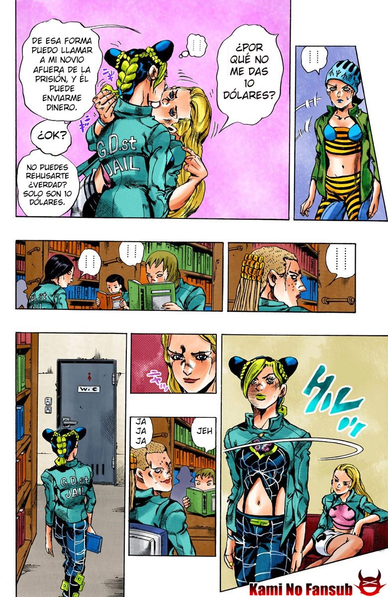 Read JoJo's Bizarre Adventure Parte 6 Stone Ocean ES Manga Online